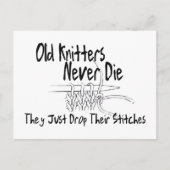 古い編機械 ポストカード (正面)