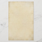 古い羊皮紙の文房具 便箋 (正面)