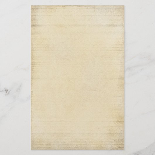 古い羊皮紙の文房具 便箋 (正面)