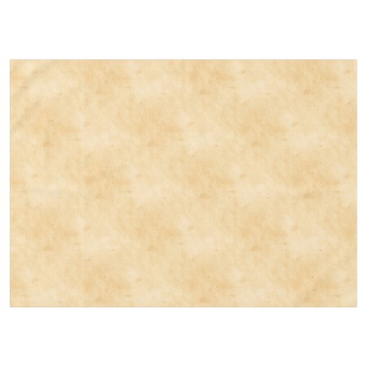 古い羊皮紙の背景に染まったまだらの外観 テーブルクロス (正面(横))