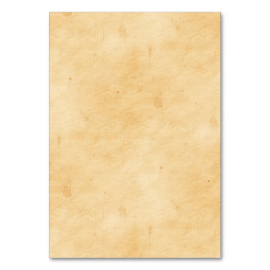 古い羊皮紙の背景に染まったまだらの外観 テーブルナンバー (正面)