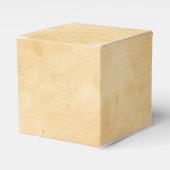 古い羊皮紙の背景に汚れた斑模様 フェイバーボックス (正面サイド)