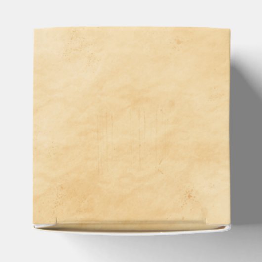 古い羊皮紙の背景に汚れた斑模様 フェイバーボックス (上部)