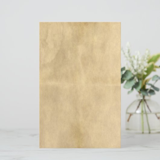 古い羊皮紙 便箋 (スタンド正面)