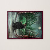 古い老婆-パズル ジグソーパズル (横)