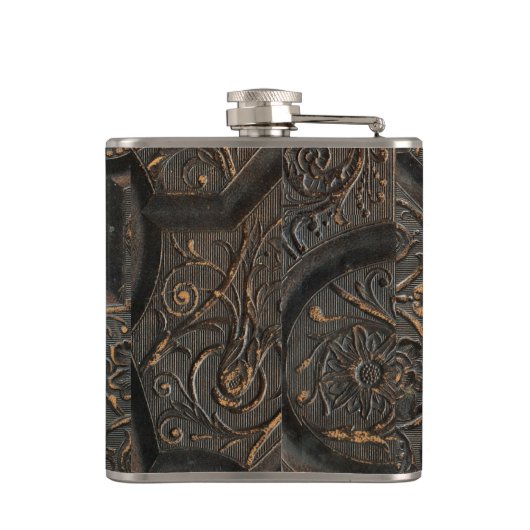 古い聖書 フラスク (裏面)