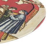 古い肉屋 カッティングボード (角)