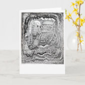 古い脳からの思い出 カード (黄色い花)