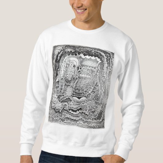 古い脳からの思い出 スウェットシャツ (正面)