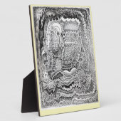 古い脳からの思い出 フォトプラーク (側面)