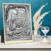 古い脳からの思い出 フォトプラーク (側面)