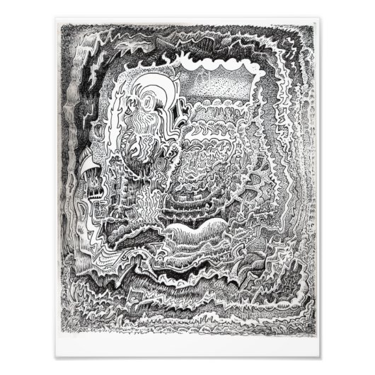 古い脳からの思い出 フォトプリント            (正面)