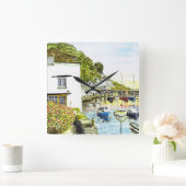 「古い腕時計の家」の時計 スクエア壁時計 (ホーム)