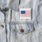 古い自転車の旗2ティー 缶バッジ (インサイチュ)