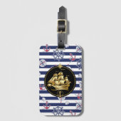 古い航海の販売船 ラゲッジタグ (正面縦)