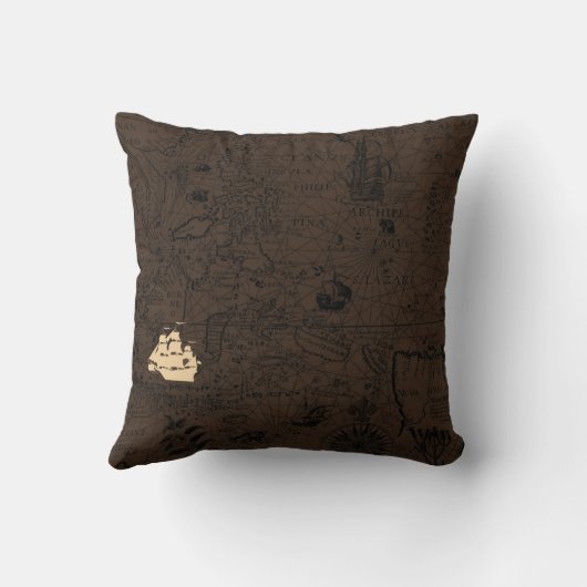 古い航行 クッション (裏面)