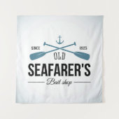 古い船乗りの餌の店 タペストリー (正面(横))