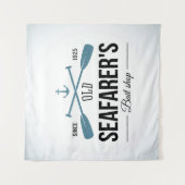 古い船乗りの餌の店 タペストリー (正面)