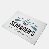 古い船乗りの餌の店 ドアマット (アングル)