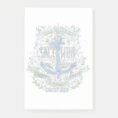 古い船員のいかりポスター ポストイット (正面)