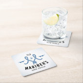 古い船員ポスター スクエアペーパーコースター (インサイチュ)