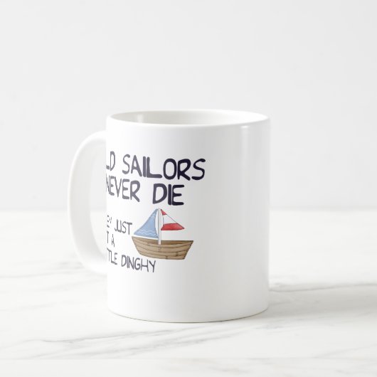 古い船員 マグカップ (正面左)