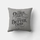 古い良い装飾用クッション クッション (裏面)