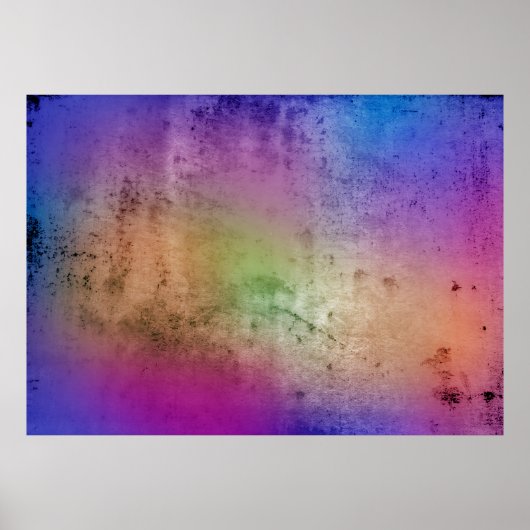 古い色グランジの壁の背景の抽象概念、古代、 ポスター (正面)