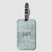 古い花崗岩 ラゲッジタグ (正面縦)