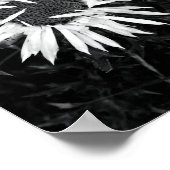 古い花 ポスター (角)