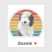 古い英国のシープドッグのギフトヴィンテージDulux Dog S シール (シート)