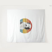 古い英国のシープドッグのギフトヴィンテージDulux Dog S タペストリー (正面(横))