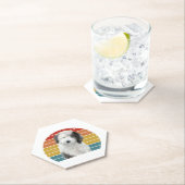 古い英国のシープドッグのギフトヴィンテージDulux Dog S ペーパーコースター (インサイチュ)