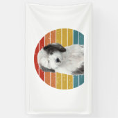 古い英国のシープドッグのギフトヴィンテージDulux Dog S 横断幕 (縦)