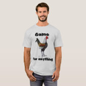 古い英国のチャボのTシャツ Tシャツ (正面フル)