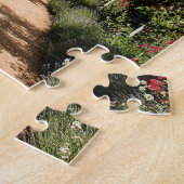 古い英国の庭 ジグソーパズル (側面)