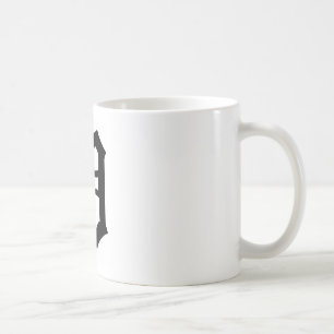 古い英国の手紙D コーヒーマグカップ