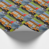 古い英国の牧羊犬の誕生日プレゼントの覆い ラッピングペーパー (角)