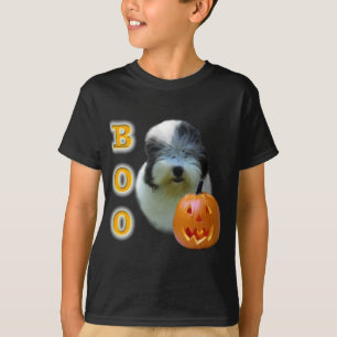 古い英語の牧羊犬ブー Tシャツ