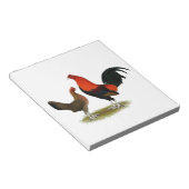 古い英語ゲームのバンタム： BB赤ペア ノートパッド (アングル)