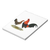 古い英語ゲームのバンタム： BB赤ペア ノートパッド (回転)