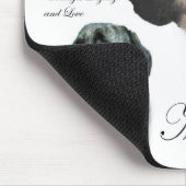 古い英語マスティフの贈り物 マウスパッド (コーナー)