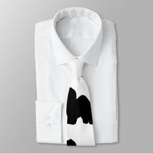 古い英語sheepdog silo black.png ネクタイ (タイ)