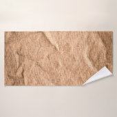 古い茶色の布色 バスタオル (バスタオル)