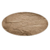 古い茶色の布：テクスチャ付きの背景。 カッティングボード (角)