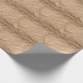 古い茶色の布：テクスチャ付きの背景。 ラッピングペーパー (角)