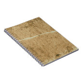 古い茶色の紙テクスチャ。ヴィンテージ紙。古いヴィンタ ノートブック (右側)