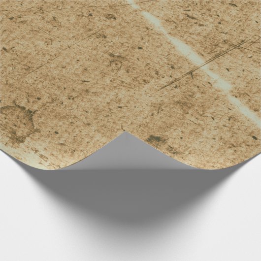 古い茶色の紙テクスチャ。ヴィンテージ紙。古いヴィンタ ラッピングペーパー (角)