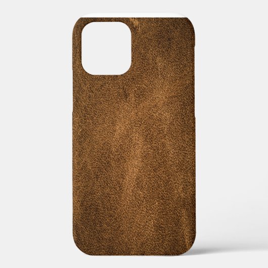 古い茶色の革:テクスチャ付き背景 Case-Mate iPhoneケース (裏面)