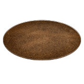 古い茶色の革：質感のある背景 カッティングボード (角)